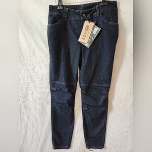 Harley-Davidson Women's Voyage ADV Denim Riding Pant In Dark Indigo Sz 32